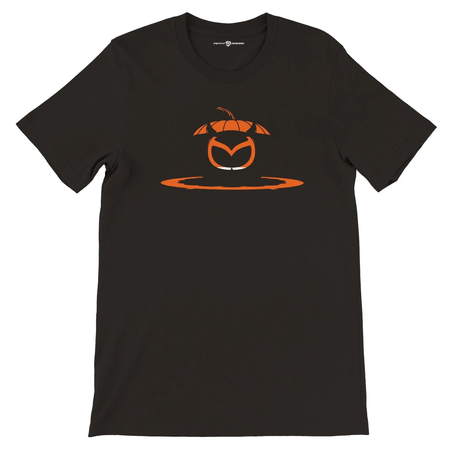 Pettit Racing Halloween Jack O' Lantern Premium Unisex Crewneck T-shirt - Pettit Racing