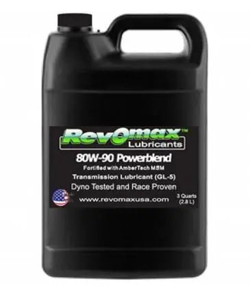 RevOmax Transmission Lube 80/90 3 qt. - Pettit Racing