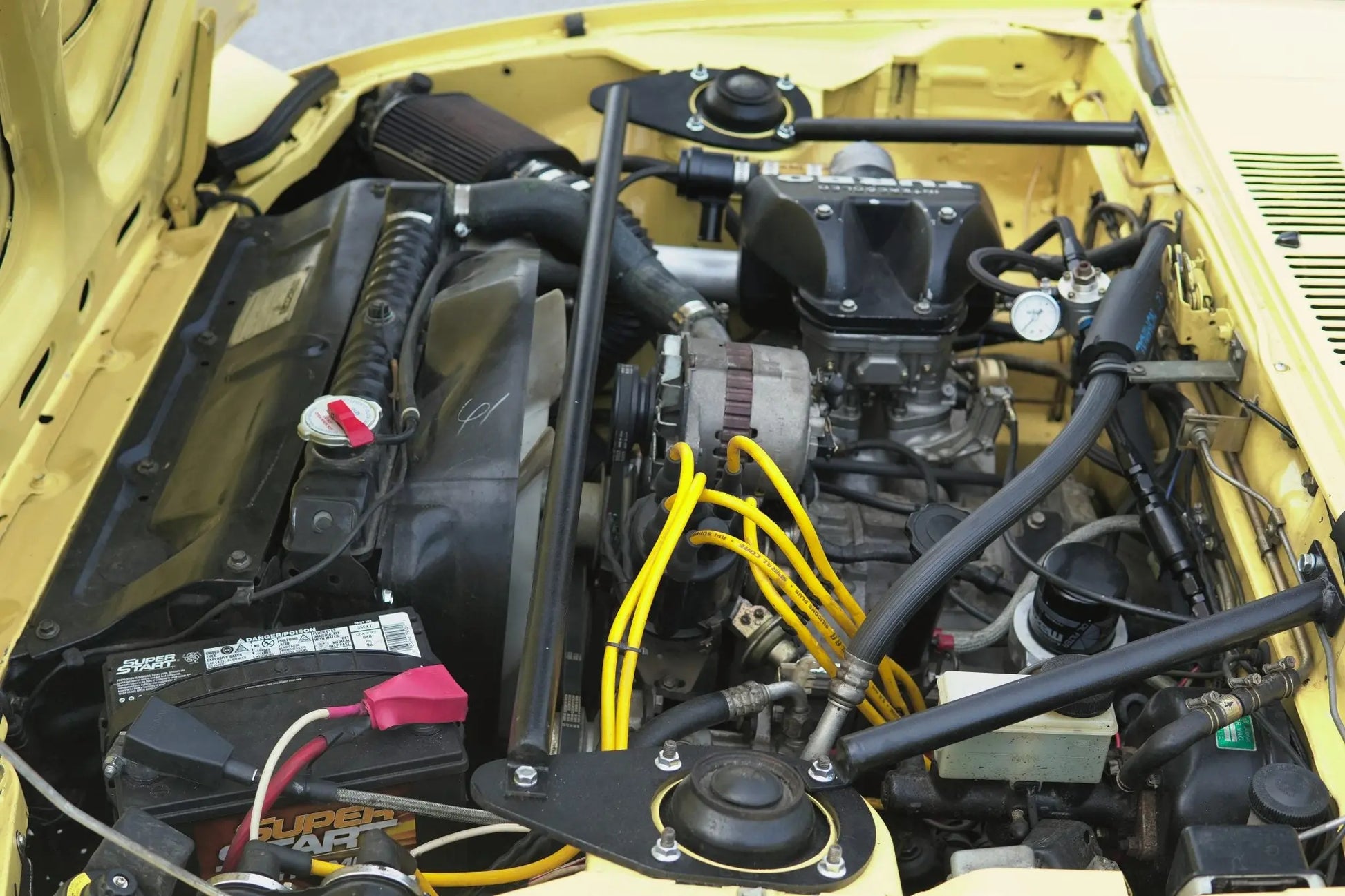 Turbocharges 1979Mazda RX-75 speed Pettit Racing