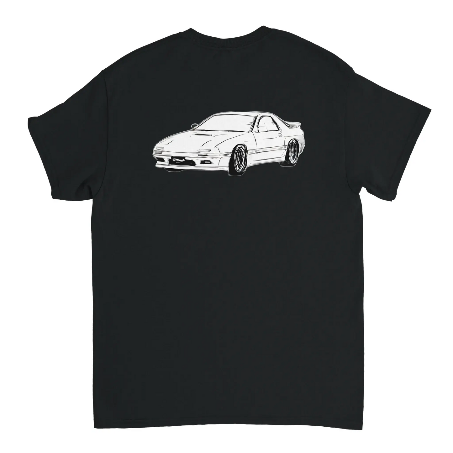 Pettit Racing RX-7 FC 1986-1991 Unisex Crewneck T-shirt Pettit Racing