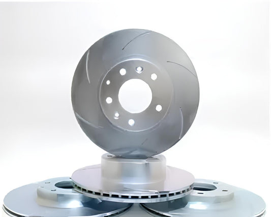 Brake Rotors Curved Slotted Full Set for Mazda RX-7 FD 1992-2002 PettitRacing.com